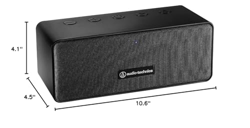 Audio Technica Portable Wireless Speaker AT-SP65XBT, Black