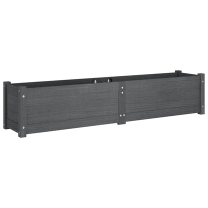 Mhdvray Raised Garden Bed Set 2 Pack Large 59.1 x 59.1 x 12.2 in Outdoor Wooden Planter Box, Solid Pine Wood Elevated Garden Beds for Patio, Balcony, Yard and Deck