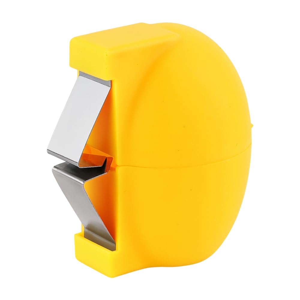 2026 New Egg Shell Opener Egg Cracker Tool, Multifunctional Peeler Shell Remover for Raw and Hard Boiled Eggs, Stainless Steel Egg Cracker Shell Opener for Home Kitchen Use (Yellow 1pcs)