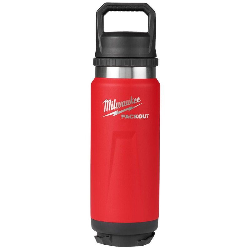 Milwaukee Packout Thermal Bottle 709 Ml (Red) - 48-22-8396R