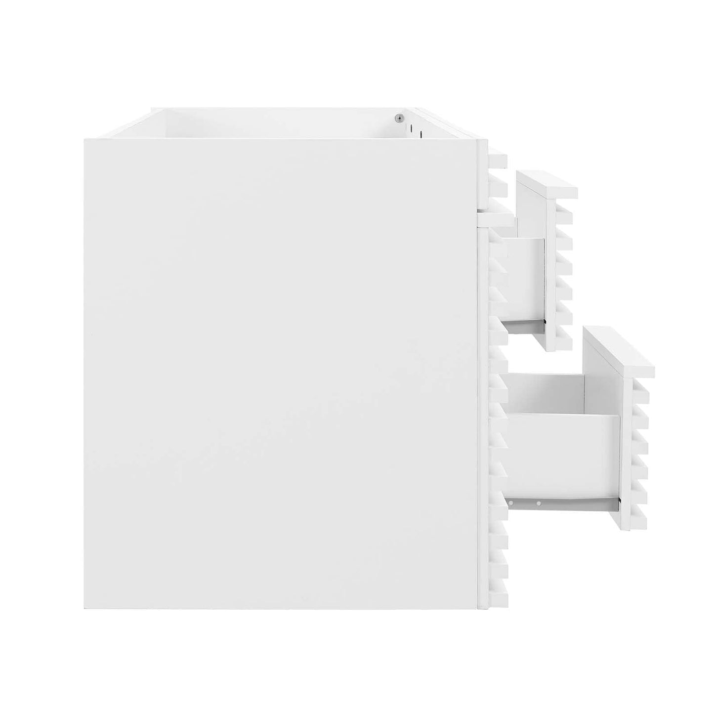 Modway Render 48" Double Sink Compatible (Not Included) Bathroom Vanity Cabinet in White