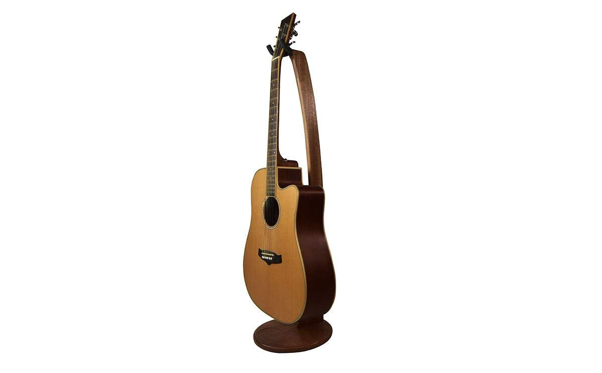 Ruach Original Wooden GS-1 Acoustic Electric Guitar Stand – Handmade from Mahogany