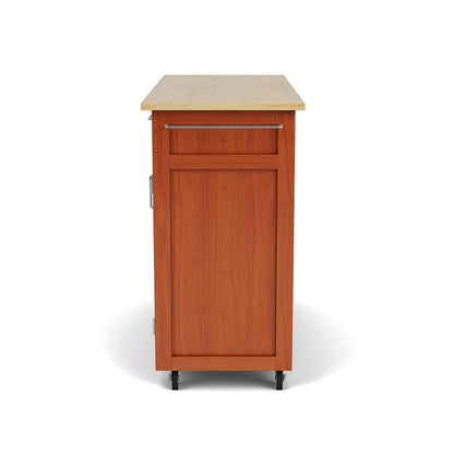 Homestyles Create-a-Cart Brown Mobile Kitchen Cart