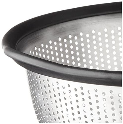 KitchenAid Stainless Steel Colander, 5 Quart, Black