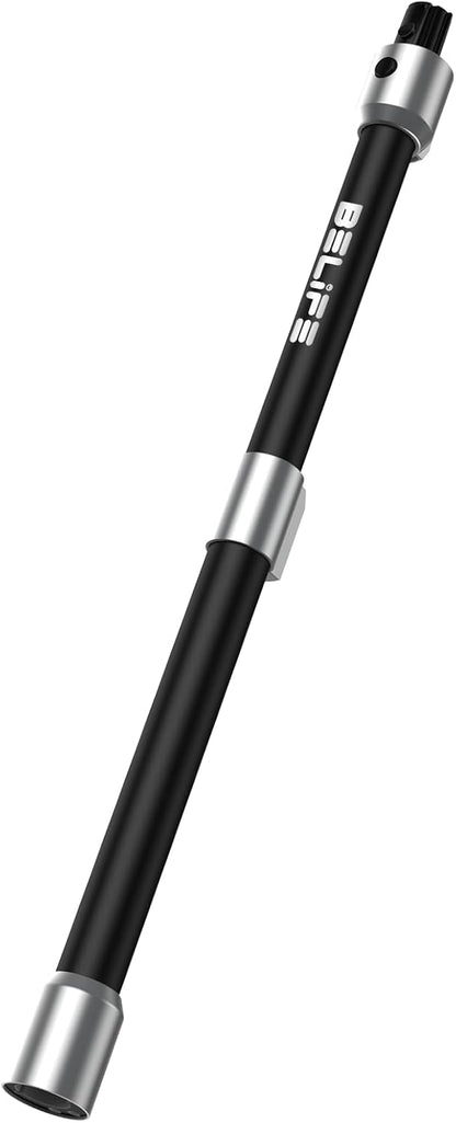 Belife Retractable Metal Tube, Extensible Wands for Belife S10 Cordless Stick Vacuum Cleaner, 17.6inch-25.5inch