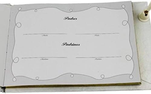 Mi Bautizo Theme Guest Book, Mi Bautizo Guest Book