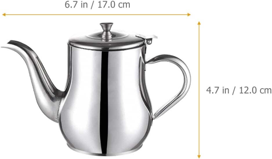 DOITOOL Stainless Steel Oil Strainer Pot, Oil Dispenser with Removable Strainer, Grease Storage Can for Home Kitchen