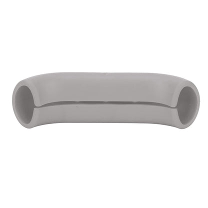2 Pieces Silicone Hot Handle Holder, Non Slip Pot Holders Cover Assist Hot Pan Handle Rubber Heat Pot Sleeve Grip Cookware Handle for Frying Cast Iron Skillet Metal Pan (Gray)