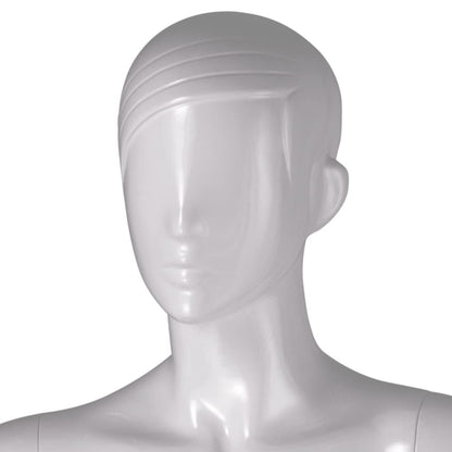 Full Body Mannequin in Premium Fiberglass Glossy White