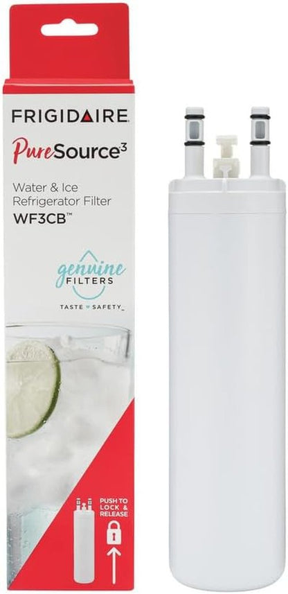 Frigidaire WF3CB Puresource3 Water Filter - Premium Refrigerator Filter, White, 1 Count