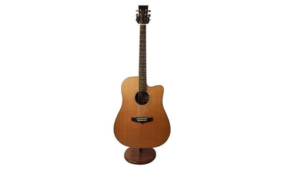Ruach Original Wooden GS-1 Acoustic Electric Guitar Stand – Handmade from Mahogany