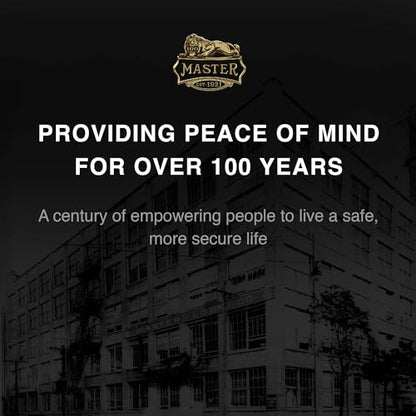 Master Lock M5XTLJ Magnum Heavy Duty Outdoor Padlock with Key, 2 Pack Keyed-Alike