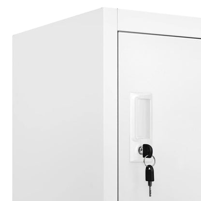 Gecheer Steel Locker Cabinet with 12 Compartments and Lockable Doors, Industrial Design, Easy Assembly, Grey 90 x 45 x 180 cm for Fitness Centers