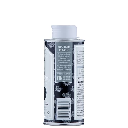La Tourangelle, White Truffle Cooking Spray, Complex Gourmet Earthy Flavor for Spraying on Pasta, Popcorn, Vegetables, Potatoes, and More, 5 Fl Oz