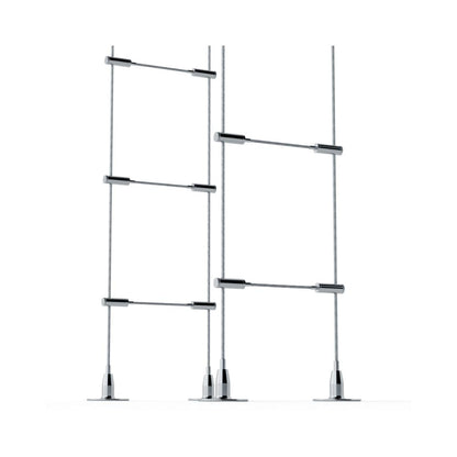 Cable Wine Racking System - Floor to Ceiling Wine Storage by Wine Stash