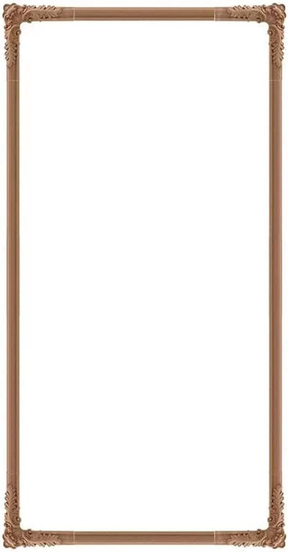 YOKIOU 4PCS 4.7 4.7in (4Corner4.7 4.7in) Decorative Wood Carved Corner Onlay Appliques * for Furniture Door Cabinet *