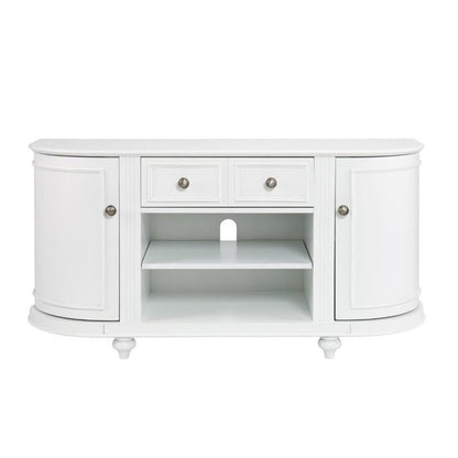 SEI Furniture Dandridge TV/Media Stand - White