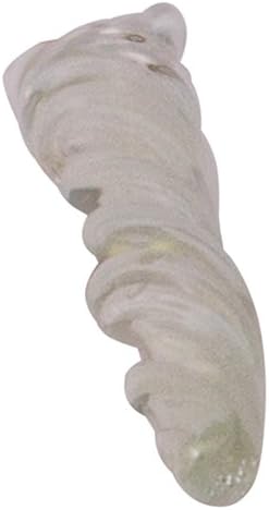 Kurt Adler 5-1/4-Inch Glass Icicle Ornament Set of 24, Glow-in-the-Dark for Christmas