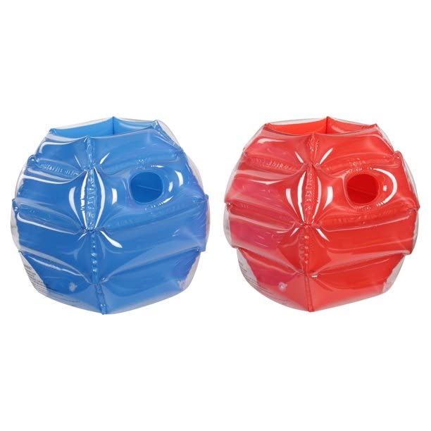BANZAI: Bump N' Bounce Body Bumpers, A Game of Bumping & Bopping, 2 Bumpers Included in Red & Blue, Fun & Safe Cushion Inflatable Surface, for Ages 4 and up