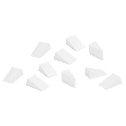 Artist's Choice 100 Pack Makeup Sponge Mini Applicator Wedges, Triangle Cosmetic Sponges For Foundation, Blush, Eye Shadow, Blending, Latex Free, Perfect for Face Painting and Halloween Makeup