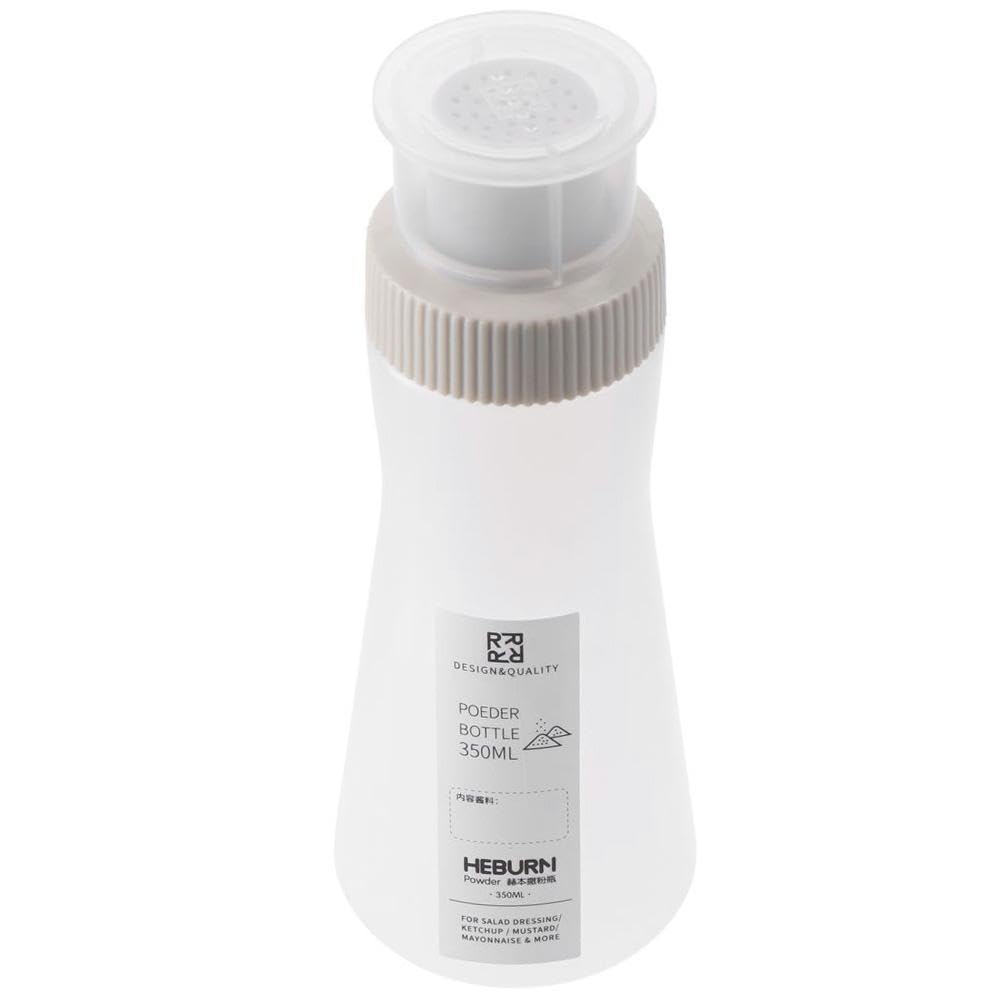 hobbyme Plastic Powder Shaker with Lid, Uniform Discharge Hole Shaker, for Sifter Sugar powder sieve Seasoning tank