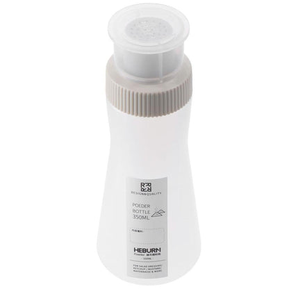 hobbyme Plastic Powder Shaker with Lid, Uniform Discharge Hole Shaker, for Sifter Sugar powder sieve Seasoning tank