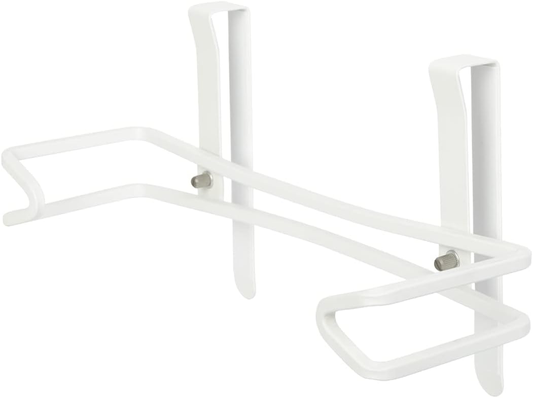 Umbra Squire Paper Towel Holder Stand, Metal Dispenser for Kitchen or Bathroom Countertop, White