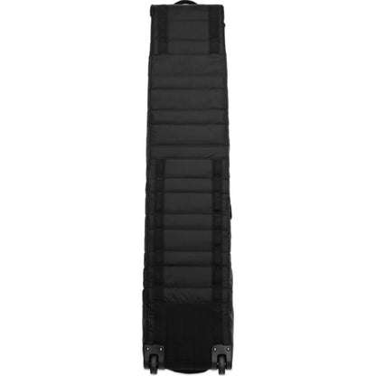 Db Journey Snow Roller Pro - Ski & Snowboard Bag with Wheels, Adjustable Length, Fits Helmet & Skis or Snowboard, Padded, Luggage Attachment System, 127L - Black Out