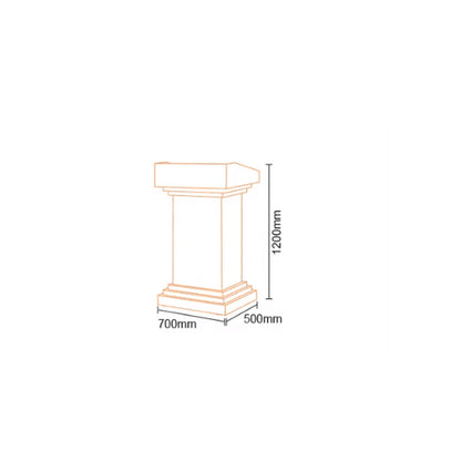 Podium Stand Podium Stand Wooden Lecterns with Storage Shelf Church Pulpits Teacher's Podium Lecture Hall Office Meeting Podiums Has Many uses