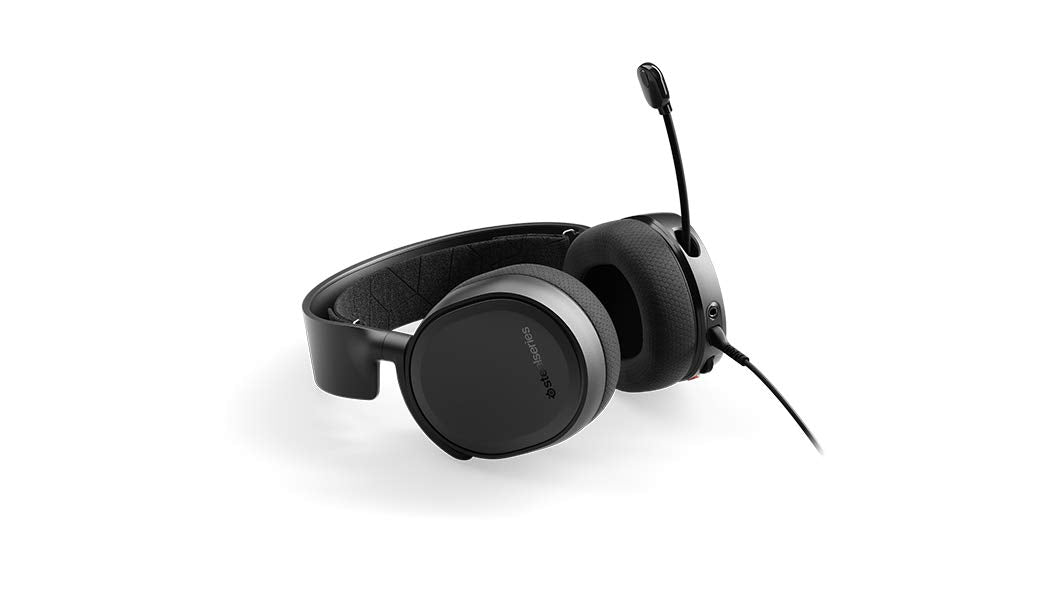SteelSeries Arctis 3 - All-Platform Gaming Headset - for PC, PlayStation 5, Xbox One, Nintendo Switch - Black