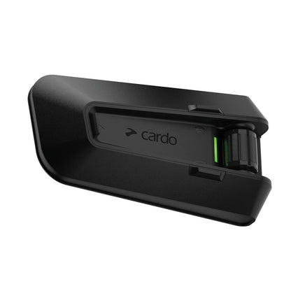 Cardo PACKTALK PRO Motorcycle Helmet Communication System Intercom, Crash Detection, Auto On/Off, Air Mount, 45mm Speakers