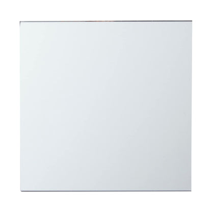 Bright Creations Square Mirror Tiles - 4 in, Silver, Pack of 50 - for Crafts & Table Centerpieces - Mirror Mosaic Tiles