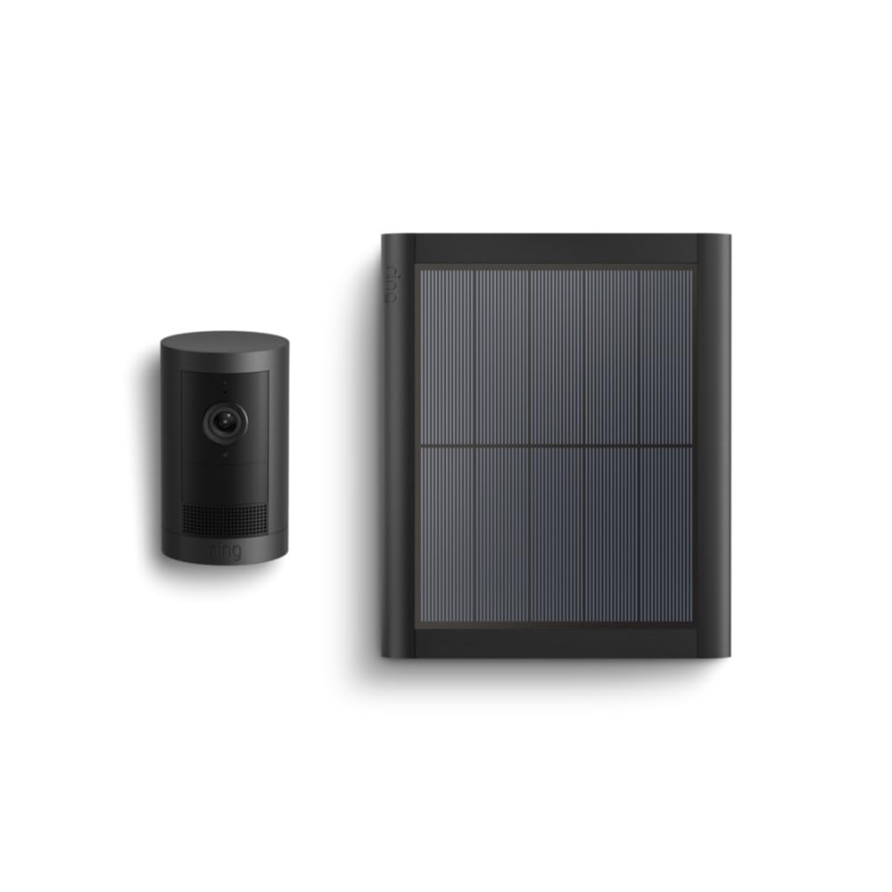 Introducing Ring Outdoor Cam Plus, Battery — Wide-Angle 2K Video with Ring Vision, Low-Light Sight for full-color night vision, Mount-Anywhere Versatility, White