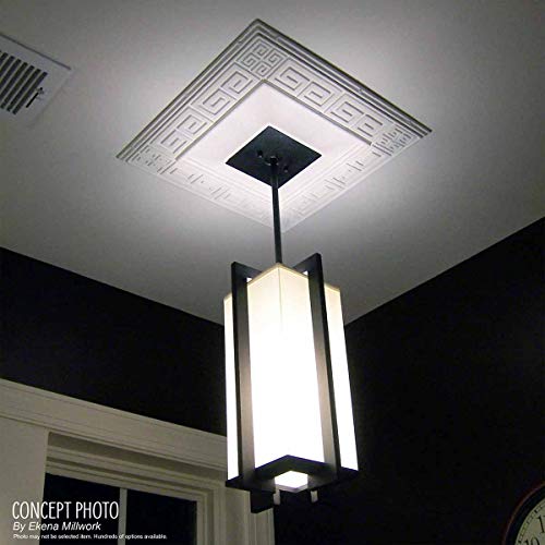 17 3/4"OD x 3 3/4"ID x 1"P Peralta Ceiling Medallion (Fits Canopies up to 4 5/8")