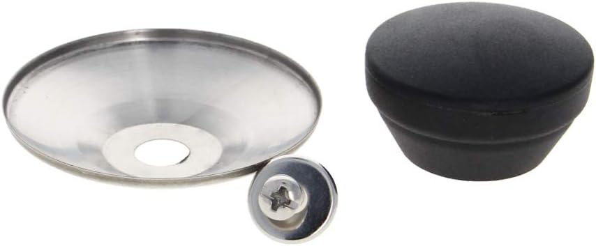 MroMax Universal Pot Lid Cover Knob Handle - Replacement Knob for Kitchen Cookware - Black Exquisite 1Pc