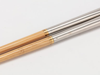 Snow Peak Wabuki 8" Chopsticks with Carry Sleeve, Ultralight Japanese Cutlery for Camping, Daily use & Outdoors
