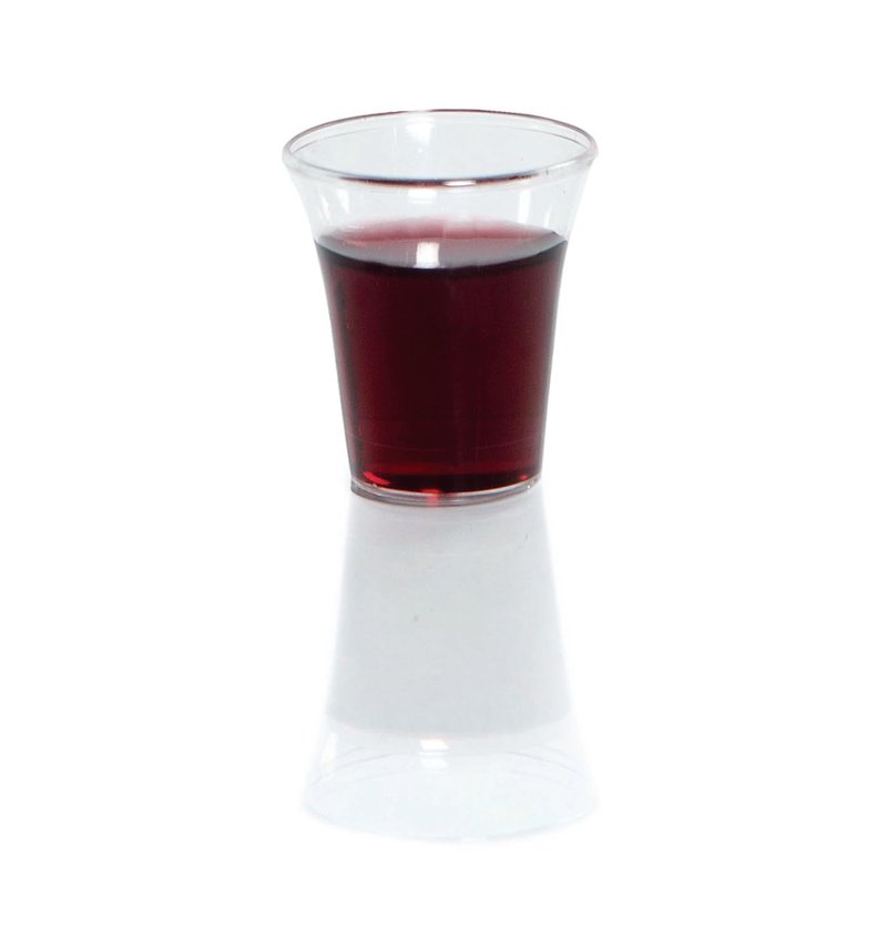 BROADMAN CHURCH SUPPLIES Plastic, Disposable, Recyclable Communion Cups, 4000 Count