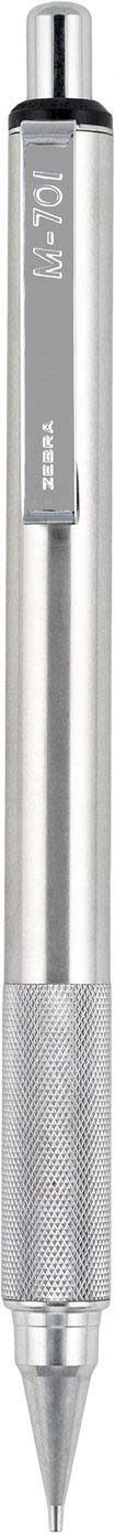 Zebra Pen G-750 and M-701 Retractable Gel Pen/Pencil Gift Set, Premium Metal Barrel, Medium/Fine Point, 0.7mm, 2-Pack (10512)