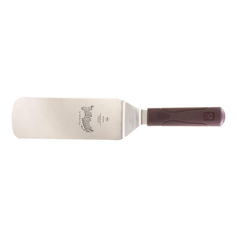 Mercer Culinary Hell's Handle 8-Inch x 3-Inch Turner - Beveled Side Edges