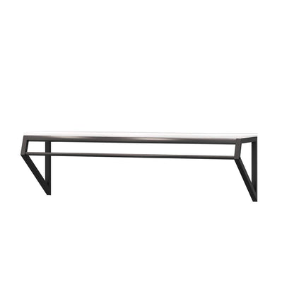 Heavy Wall-Mounted Metal Garment Rack, Commercial Clothing Display Stand for Retail, Boutique, Laundry & Home, Clothes Hanger Rod