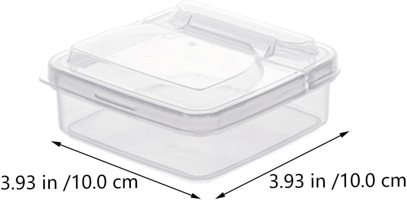 Cheese Storage for Fridge, 2 Pcs Airtight Utensil Holder, Deli Meat Saver Butter Boxes, Meal Prep Container for Kitchen