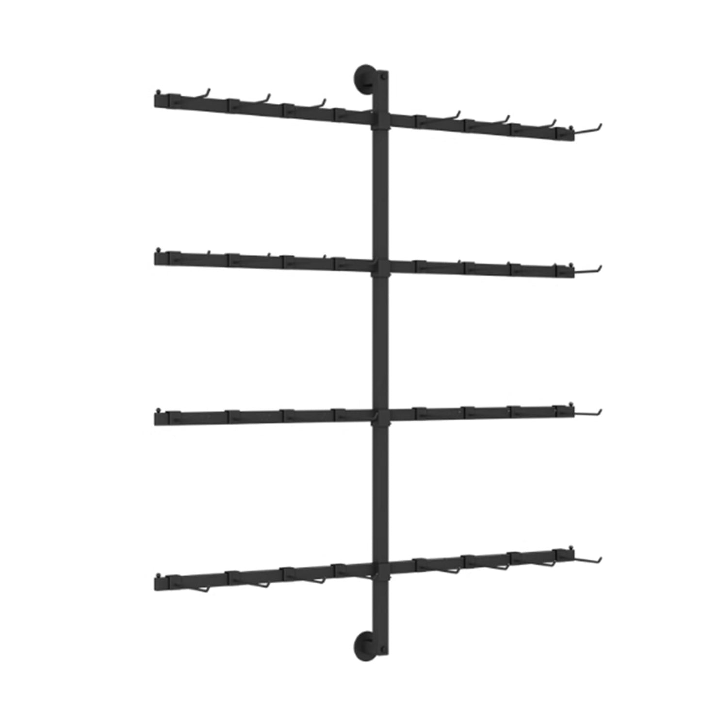 Wall-Mounted Sock Display Stand, Metals, Retail Underwear Showshelves, Lingerie Bra Rack Swimsuit Organizer Hanger, Commercial Clothing Store Shelf80*100cm