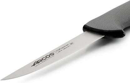 ARCOS Butcher Knife, 5 Inch Nitrum Stainless Steel, 130 mm Blade - Professional Cooking Knife for Meat, Fish,