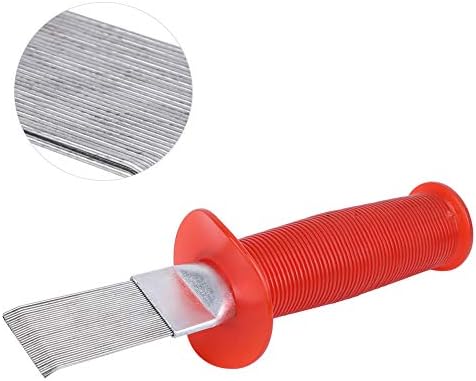 Air Conditioner Condenser Fin Cleaner Comb, Stainless Steel Manual Tool for Refrigerator Coil Cleaning.