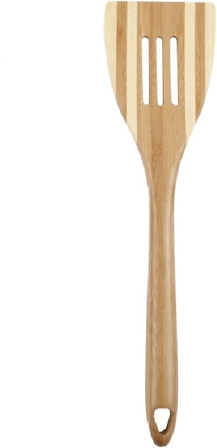Core Kitchen Pro Chef 12 in. L Beige Bamboo Slotted Spatula