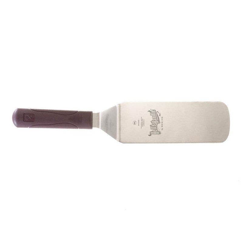 Mercer Culinary Hell's Handle 8-Inch x 3-Inch Turner - Beveled Side Edges