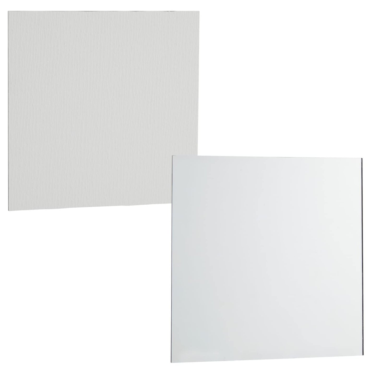 Bright Creations Square Mirror Tiles - 4 in, Silver, Pack of 50 - for Crafts & Table Centerpieces - Mirror Mosaic Tiles