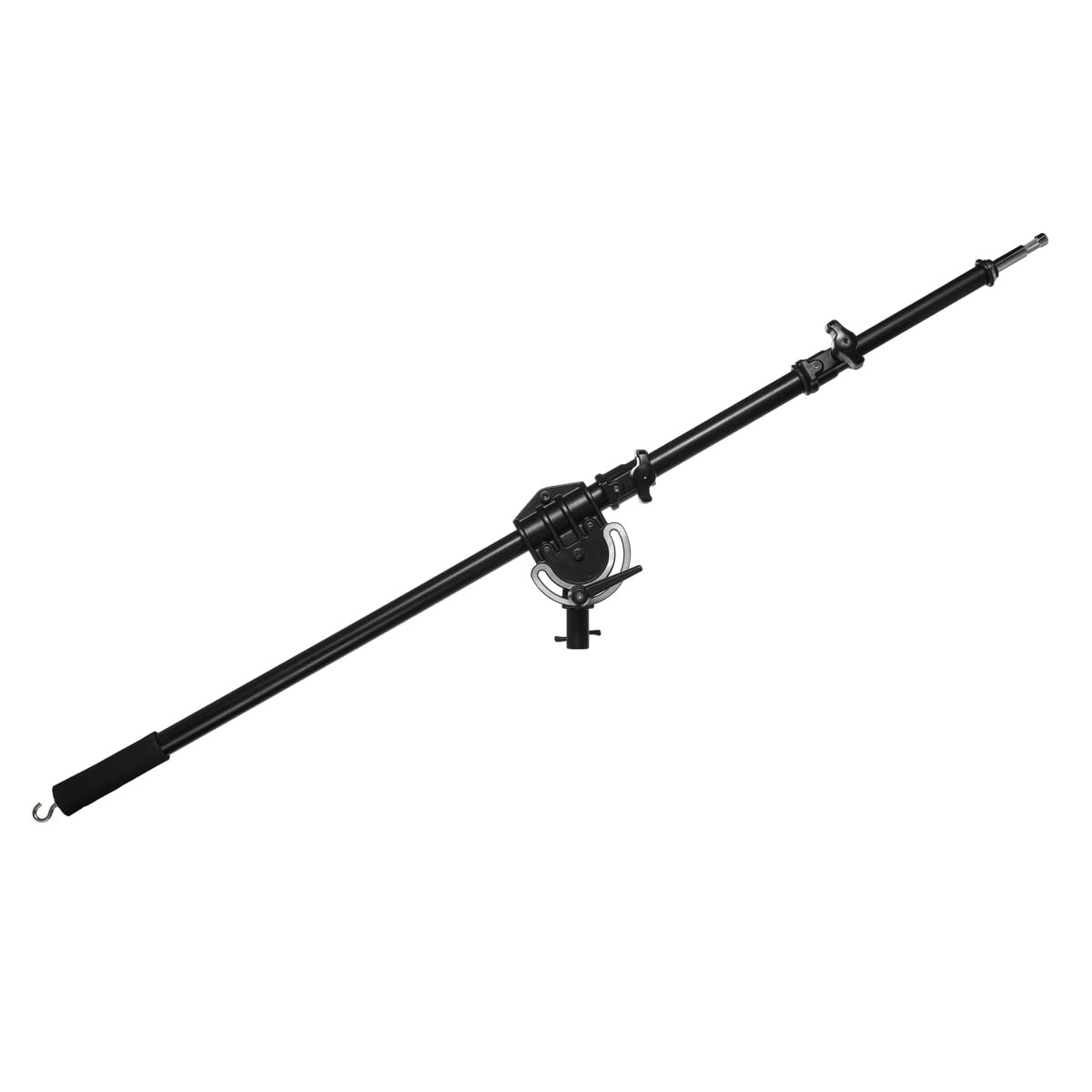 Flashpoint Turtle Base C-Stand and Cross Arm Boom Kit (Black, 10.5')