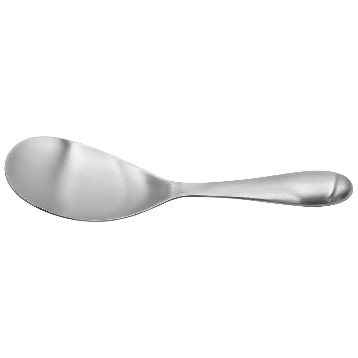 2 Pack Stainless Steel Rice Spoons, 8 Inch Thickened Heat Resistant Serving Spoon, Cooking Spoon for Kitchen Utensils