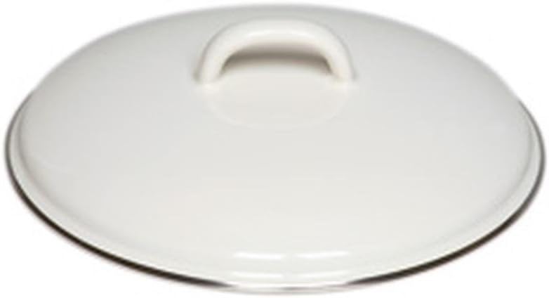 RIESS Cover: M. Chromrand Lid, 5.5 inches, 1kg, White